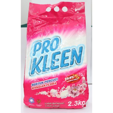 PROKLEEN  - DETERGENT POWDER (FLORAL) 2.3KG
