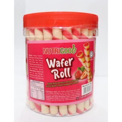 NUTRIGOOD WAFER ROLL (STRAWBERRY) 400G