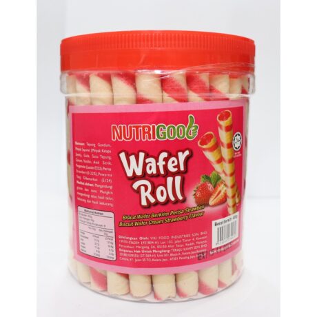 NUTRIGOOD WAFER ROLL (STRAWBERRY) 400G