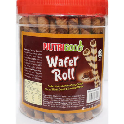 NUTRIGOOD WAFER ROLL (CHOCOLATE) 400G